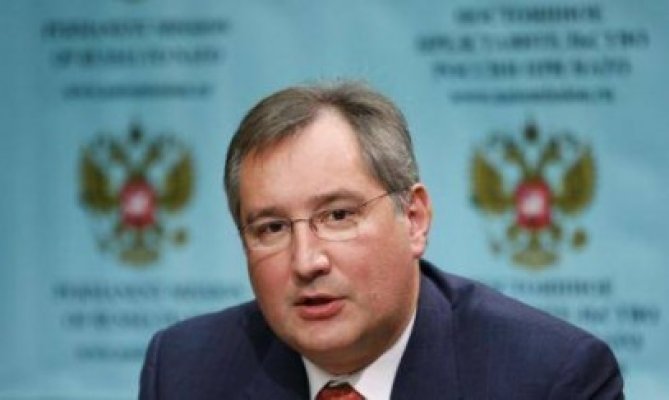 Rogozin s-a filmat trăgând cu arma